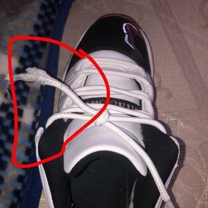 Just showing lace problem